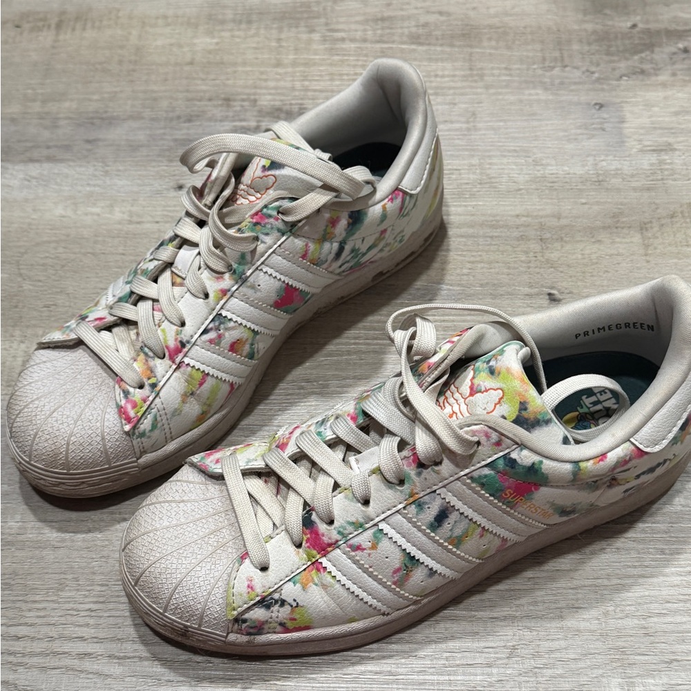 Adidas Women's Floral Print Sneakers